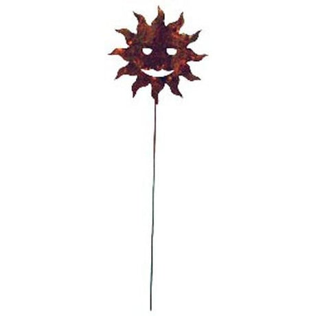 Sun Rusted Garden Stake