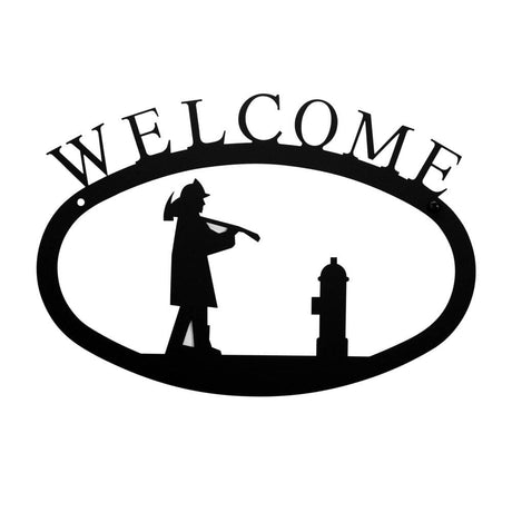 Fireman Welcome Sign Small