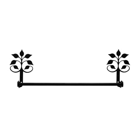 Leaf Fan Towel Bar Small