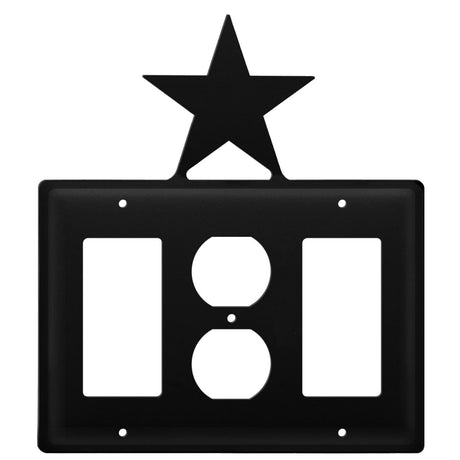 Triple Star Single GFI Outlet and GFI Cover CUSTOM Product