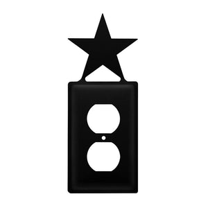 Single Star Single Outlet Cover