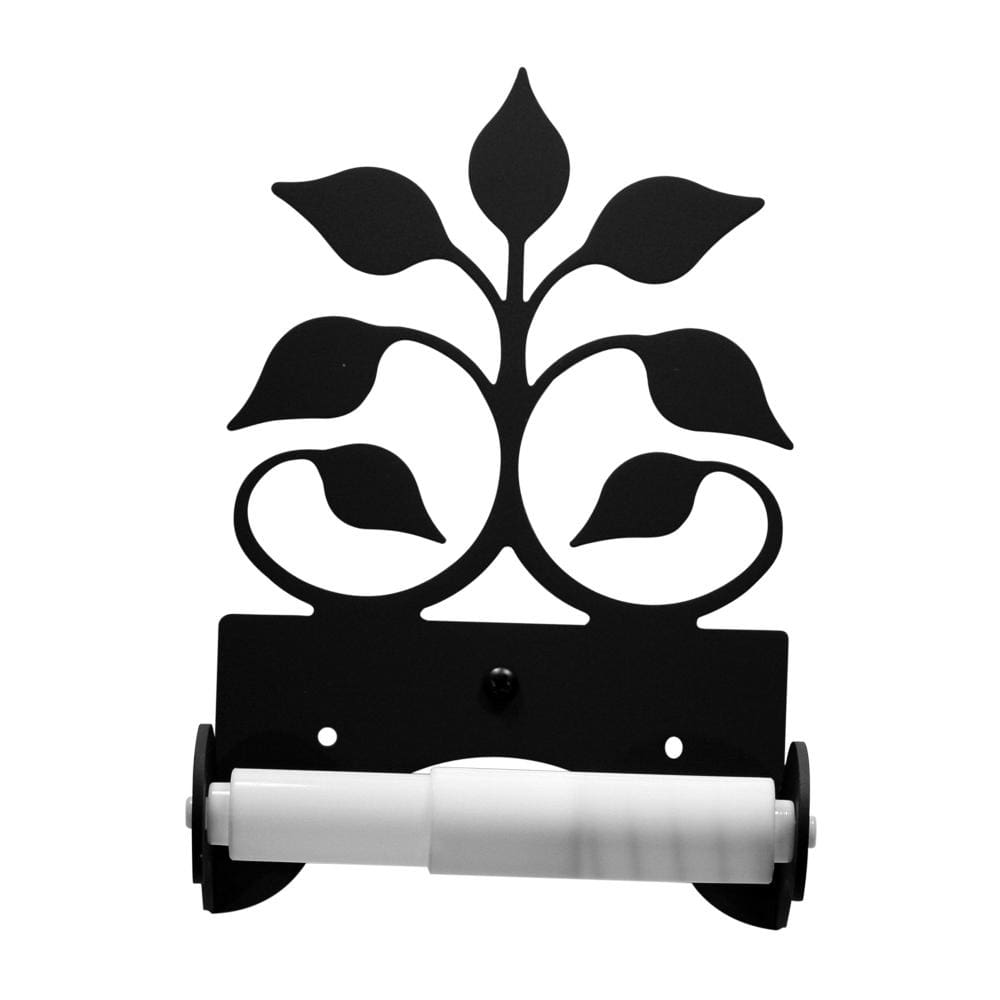 Leaf Fan Toilet Tissue Holder and Roll