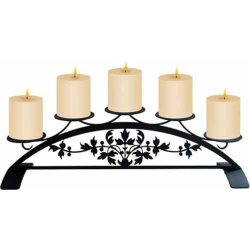 Victorian Table Top Pillar Candle Holder