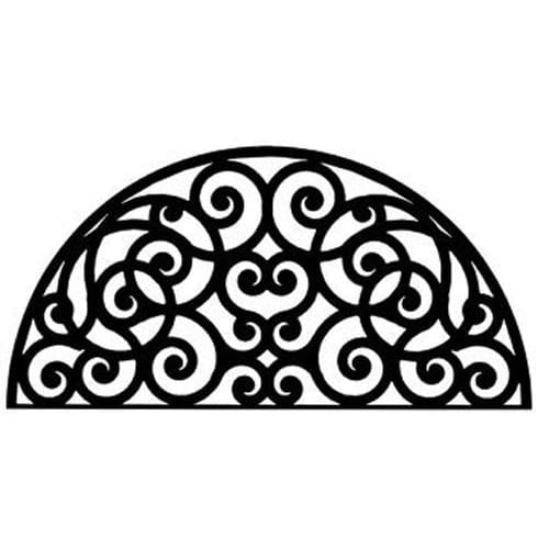 Village Wrought Iron WA-198 Wall Art Style 198