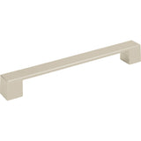 Atlas Homewares Wide Square Pull 7 9/16 Inch (c-c) Polished Nickel