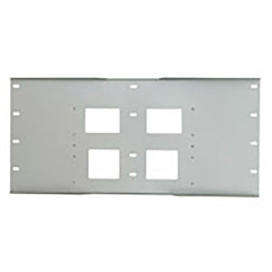 Peerless-AV WSP724 Triple Metal Stud Wall Plate for PLA Series, 16",20",24" Stud Centers