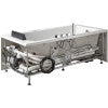 EAGO AM154ETL-L6 6 ft Acrylic White Rectangular Whirlpool Bathtub w Fixtures