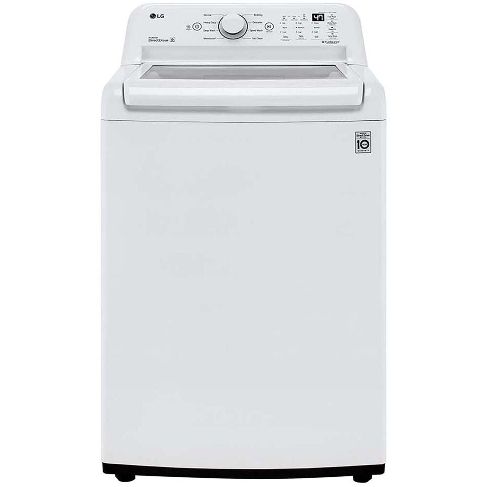 LG WT7005CW 4.3 CF Ultra Large Capacity Top Load Washer with Agitator