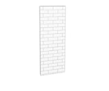 MAAX 103419-301-526 Utile 32 in. Composite Direct-to-Stud Side Wall in Metro Tux