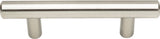 Atlas Homewares Linea Rail Pull 3 Inch (c-c) Brushed Nickel