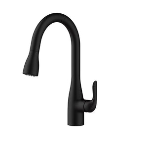 G0040164BS Viper™ Single Handle Pull-Down Kitchen Faucet, Satin Black