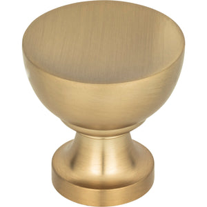 Atlas Homewares Shelley Round Knob 1 1/4 Inch Champagne