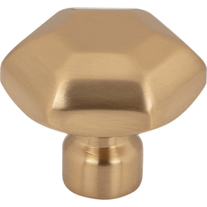 Top Knobs TK3200 Dustin Knob 1 1/4 Inch - Honey Bronze