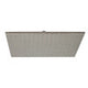 ALFI brand LED16S-BN Brushed Nickel 16" Square Multi Color LED Rain Shower Head