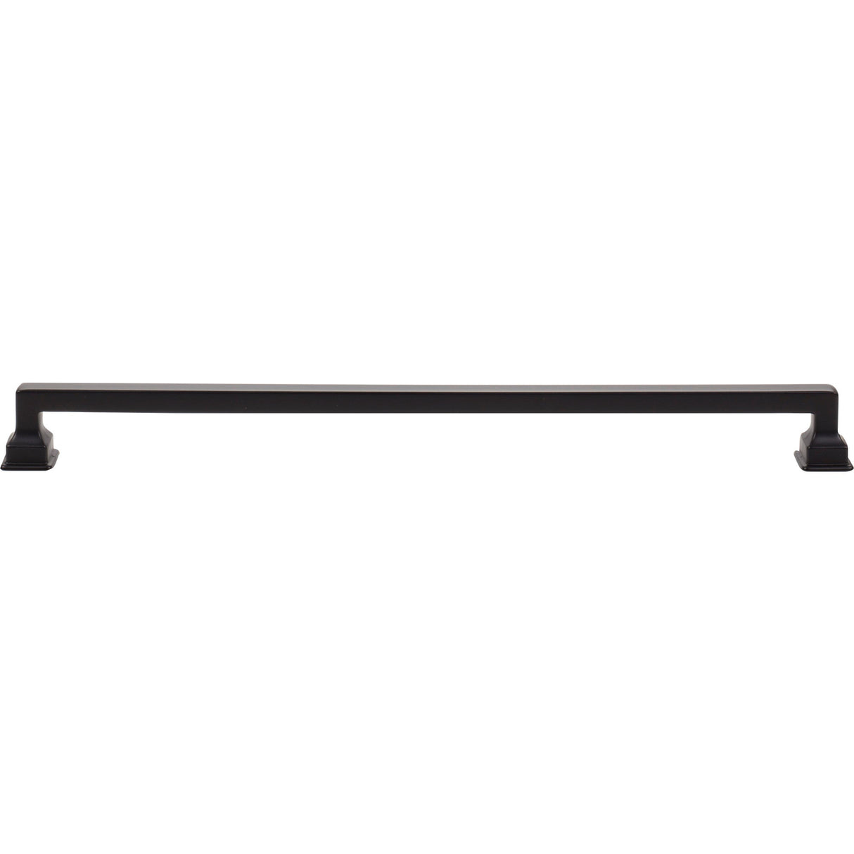 Atlas Homewares Erika Pull 12 Inch (c-c) Matte Black