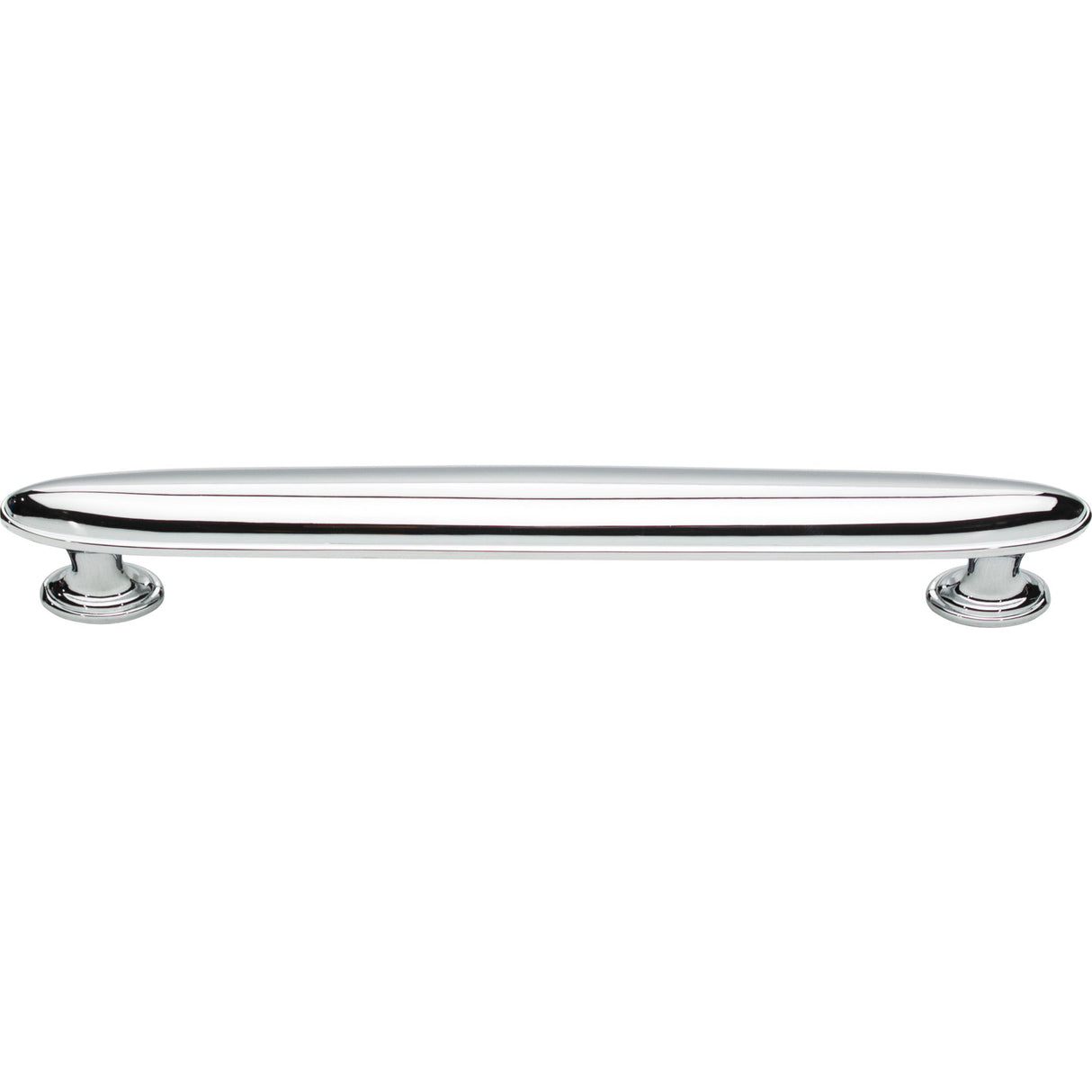 Atlas Homewares Austen Oval Pull 6 5/16 Inch (c-c) Polished Chrome