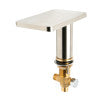 ALFI brand AB2879-BN Brushed Nickel Deck Mounted Tub Filler with Hand Held Showerhead