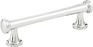 Atlas Homewares Browning Pull 3 3/4 Inch (c-c) Polished Chrome