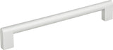 Atlas Homewares Round Rail Pull 7 9/16 Inch (c-c) Matte Chrome