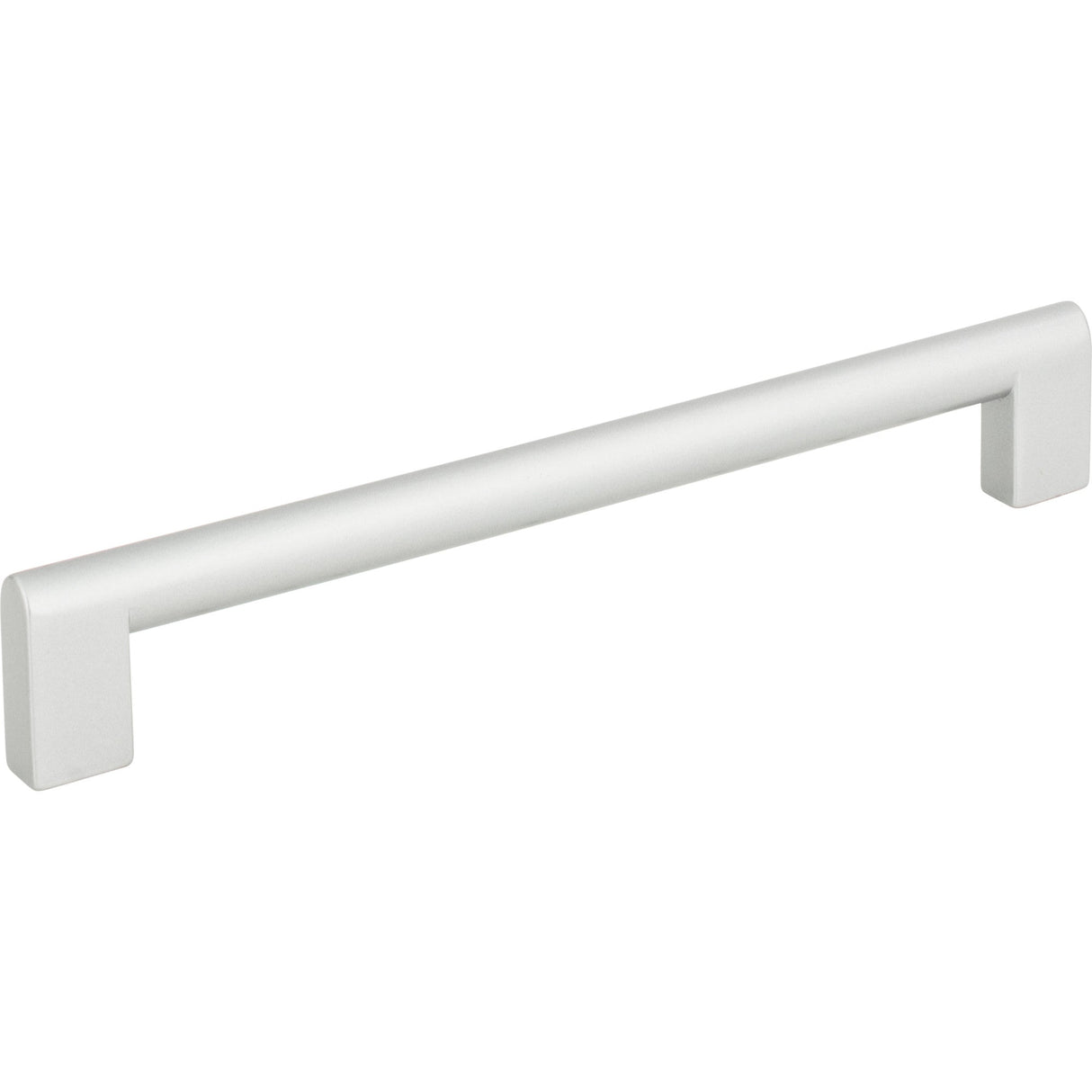 Atlas Homewares Round Rail Pull 7 9/16 Inch (c-c) Matte Chrome