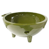 ALFI brand Green FireHotTub The Round Fire Burning Portable Outdoor Hot Bath Tub