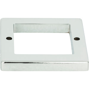 Atlas Homewares Tableau Square Base 1 13/16 Inch Polished Chrome
