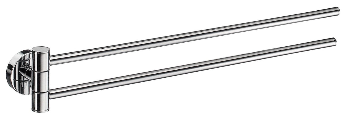 Smedbo Home Swing Arm Towel Rail in Polished Chrome