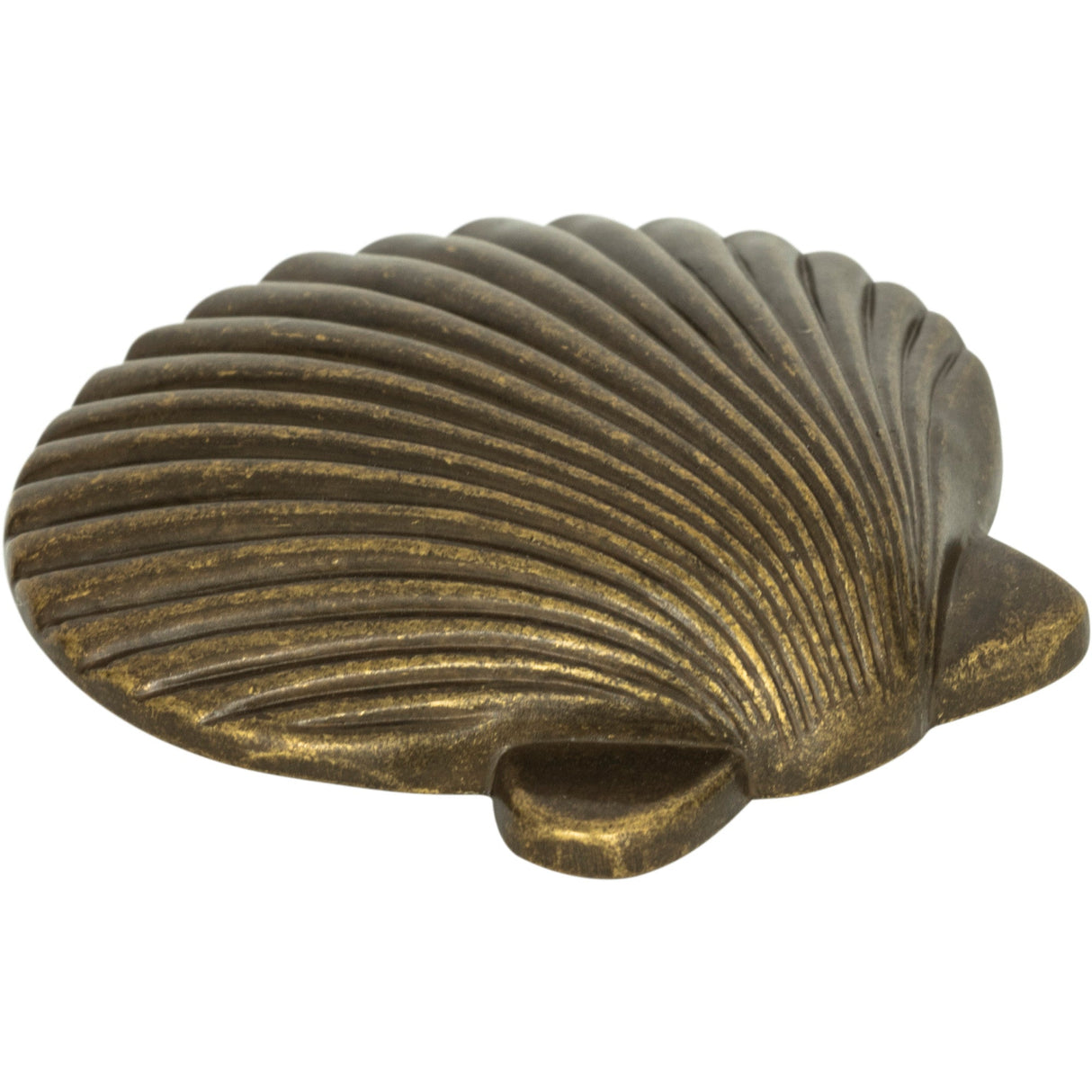 Atlas Homewares Clamshell Knob 2 Inch Burnished Bronze