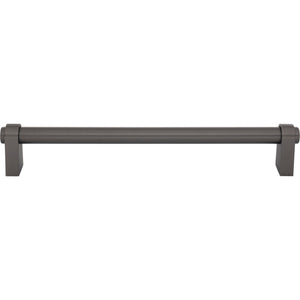 Top Knobs TK3217 Lawrence Appliance Pull 18 Inch Center to Center - Ash Gray