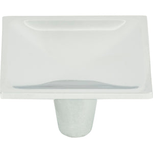 Atlas Homewares Dap Square Knob 2 Inch Polished Chrome