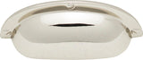 Atlas Homewares Cup Pull 2 1/2 Inch (c-c) Polished Nickel