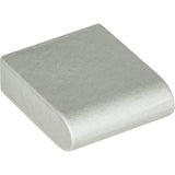 Atlas Homewares Round Rail Knob 1 1/8 Inch Matte Chrome