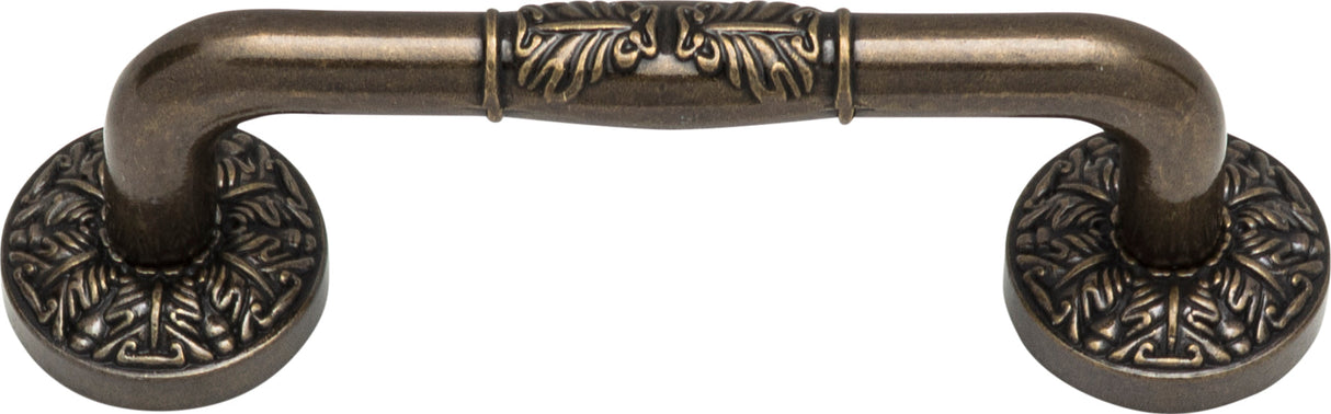 Atlas Homewares Hammered Medallion Pull 3 Inch (c-c) Burnished Bronze