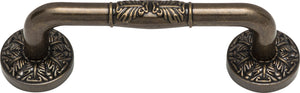 Atlas Homewares Hammered Medallion Pull 3 Inch (c-c) Burnished Bronze