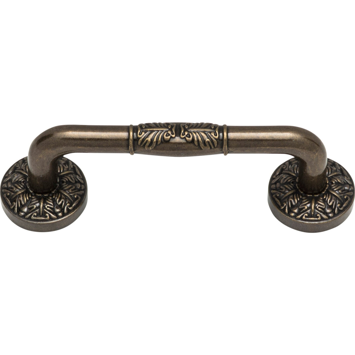 Atlas Homewares Hammered Medallion Pull 3 Inch (c-c) Burnished Bronze