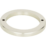 Atlas Homewares Tableau Round Base 2 1/2 Inch Polished Nickel