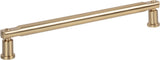 Atlas Homewares Everitt Pull 7 9/16 Inch (c-c) Warm Brass