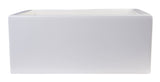 ALFI brand AB2418SB-B  24" Biscuit Smooth Thick Wall Fireclay Single Bowl Farm Sink