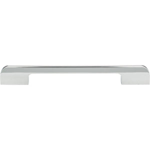 Atlas Homewares Round Thin Pull 6 5/16 Inch (c-c) Polished Chrome