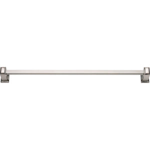 Atlas Homewares Sutton Place Bath Towel Bar 24 Inch Single Brushed Nickel