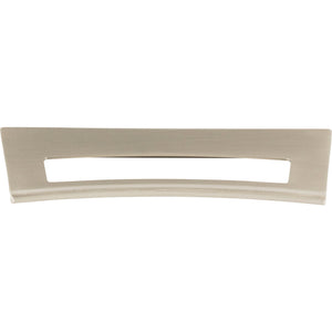 Atlas Homewares Mid Century Tab Pull 5 1/16 Inch (c-c) Brushed Nickel