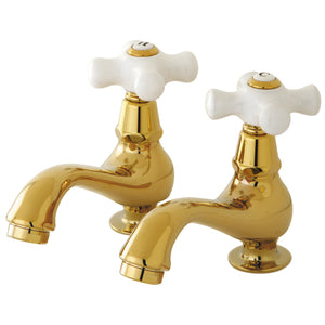 Kingston Brass KS1102PX Heritage Basin Tap Faucet, Polished Brass