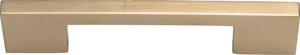 Atlas Homewares Thin Square Pull 5 1/16 Inch (c-c) Champagne