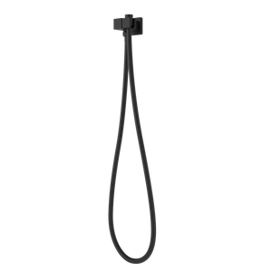 Modern Square 2-Piece Handheld Shower Kit with 60 in. Hose in Matte Black