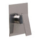 ALFI brand AB5501-BN Brushed Nickel Shower Valve Mixer with Square Lever Handle