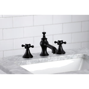 Kingston Brass KC7060BX English Country 8 in. Widespread Bathroom Faucet, Matte Black