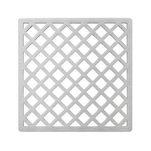 Infinity Drain XS 5 5” Strainer - Criss-Cross Pattern for X 5, XD 5, XDB 5