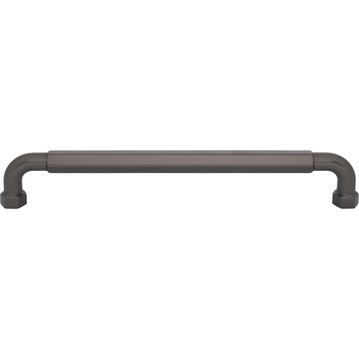 Top Knobs TK3208 Dustin Appliance Pull 18 Inch Center to Center - Ash Gray