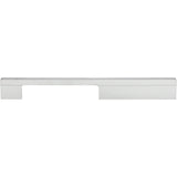 Atlas Homewares Off Center Pulls 7 9/16 Inch (c-c) Matte Chrome