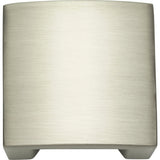 Atlas Homewares Centinel Solid Knob 1 1/4 Inch (c-c) Brushed Nickel